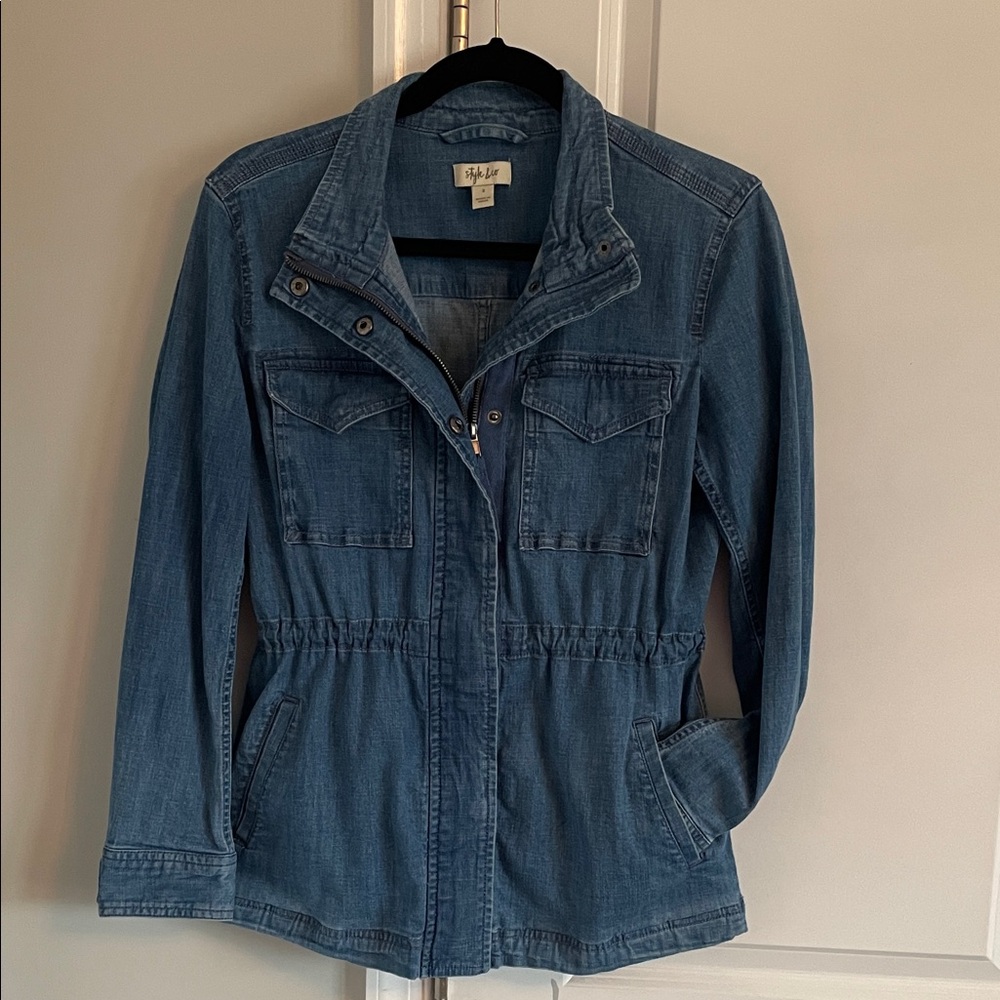 Style & Co. Blue Jean Jacket